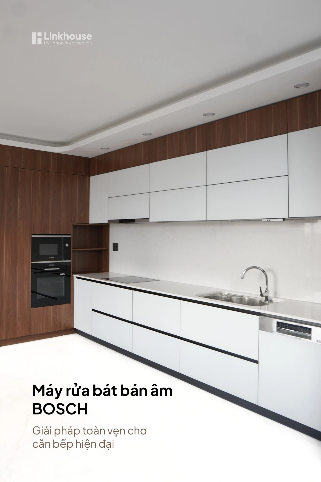MÁY RỬA BÁT BÁN ÂM BOSCH – GIẢI PHÁP TOÀN VẸN CHO CĂN BẾP HIỆN ĐẠI