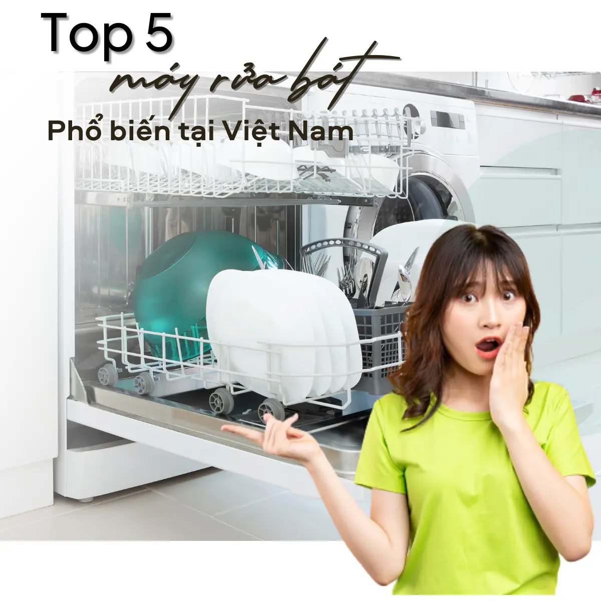 Top 5 hãng máy rửa bát phổ biến nhất tại Việt Nam