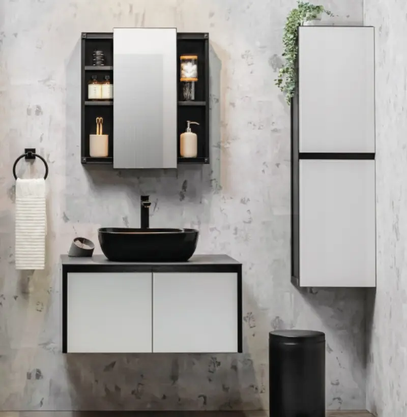 Có nên chọn tủ lavabo hợp kim nhôm cho phòng tắm?