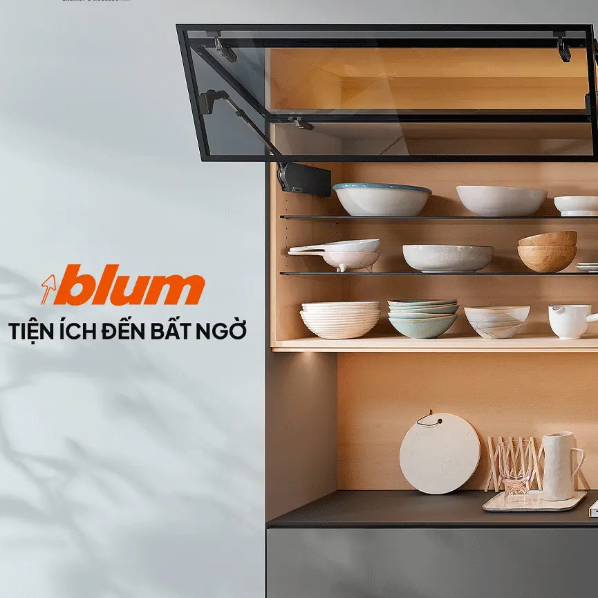 3 lý do chọn phụ kiện BLUM bảo hành trọn đời