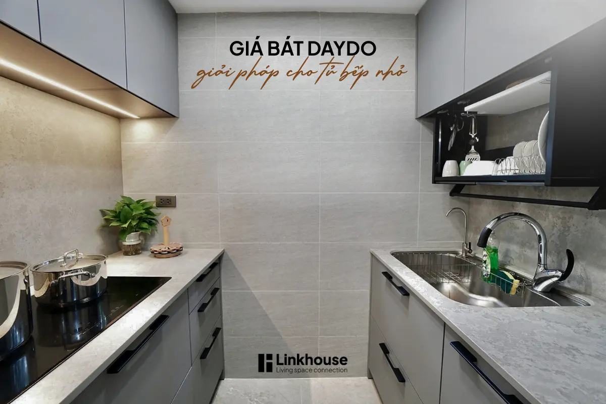 Giá Bát Daydo – Giải Pháp Tối Ưu Cho Tủ Bếp Nhỏ Gọn, Tiện Nghi