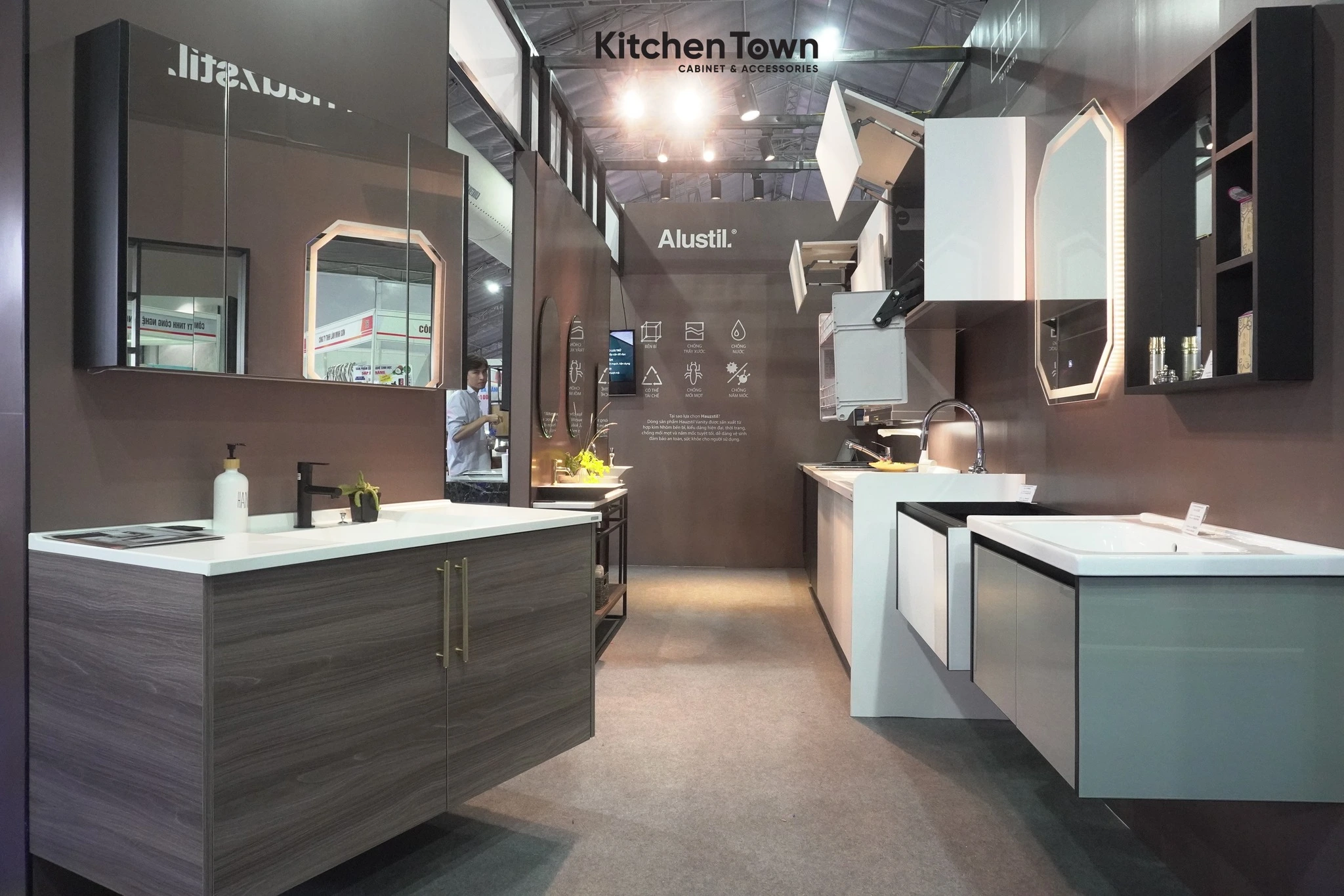 KitchenTown gây ấn tượng tại triển lãm Quốc tế Vietbuild 2024